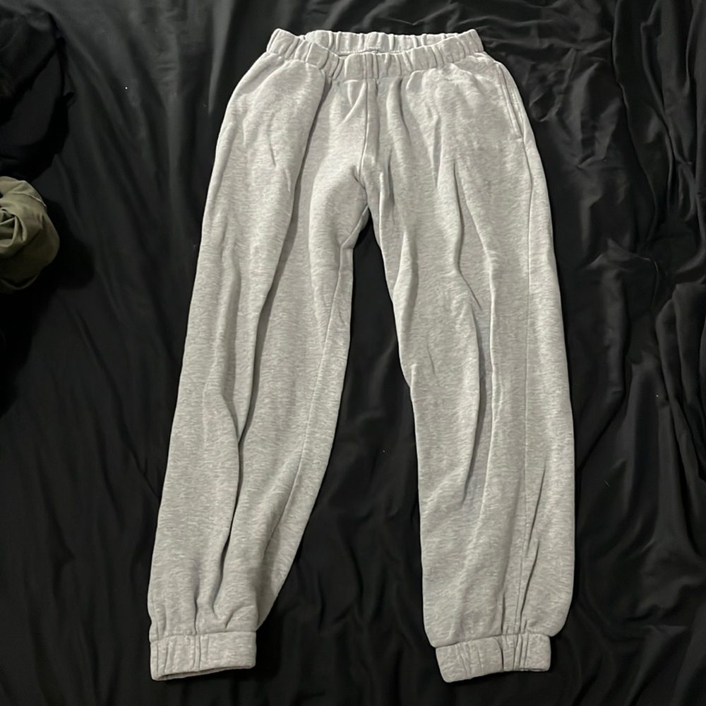 pacsun grey sweat joggers, size medium.